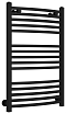 Полотенцесушитель водяной Сунержа Аркус 80х50 см 31-0251-8050 матовый черный 