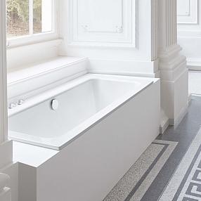 Стальная ванна Bette One, с шумоизоляцией 180х80х42 см, с покрытием BetteGlasur ® Plus , цвет белый, 3313-000 PLUS