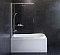 Набор Am.Pm Like: Ванна 150x70 см с каркасом и шторкой, душевой системой, W80ASET-150SL - 2 изображение
