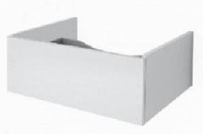 Ящик Dreja Box 60 см, 99.9100, подвесной, белый глянцевый