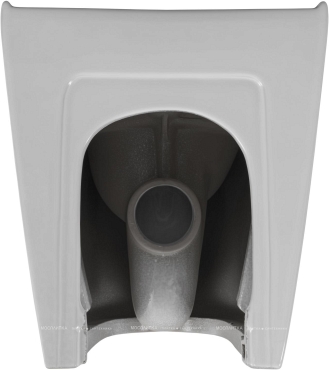 Чаша напольного унитаза безободковая Creto Logan L5 1005-001-L6CW с крышкой-сиденьем микролифт, белая - 18 изображение