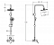 Душевая стойка Jacob Delafon Brive E24329-CP 5 режима, хром - изображение 2