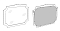 Зеркало Corozo Манойр 85 см SD-00000980 белый - изображение 6