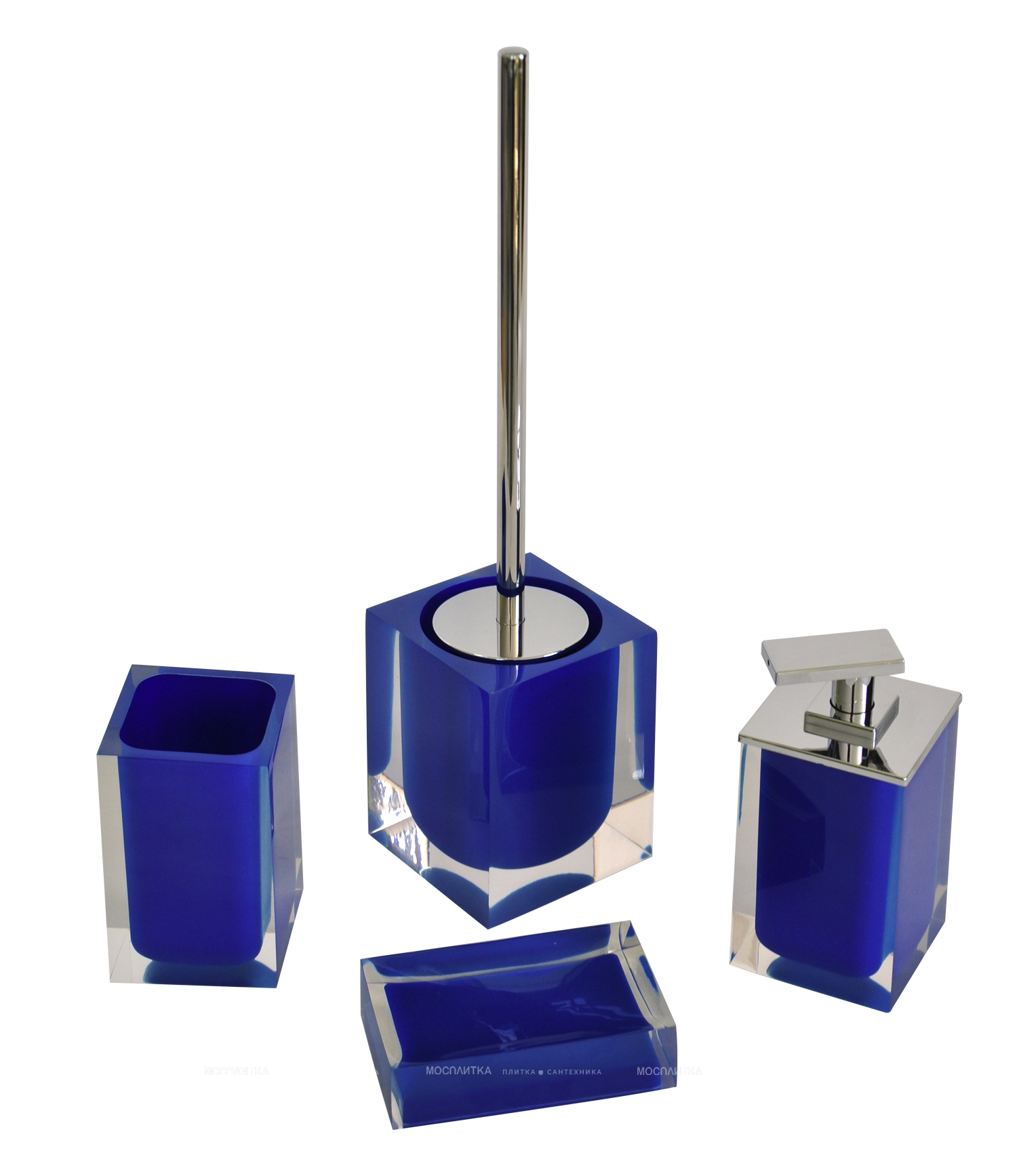 Дозатор для жидкого мыла Ridder Colours синий, 22280503 - изображение 3