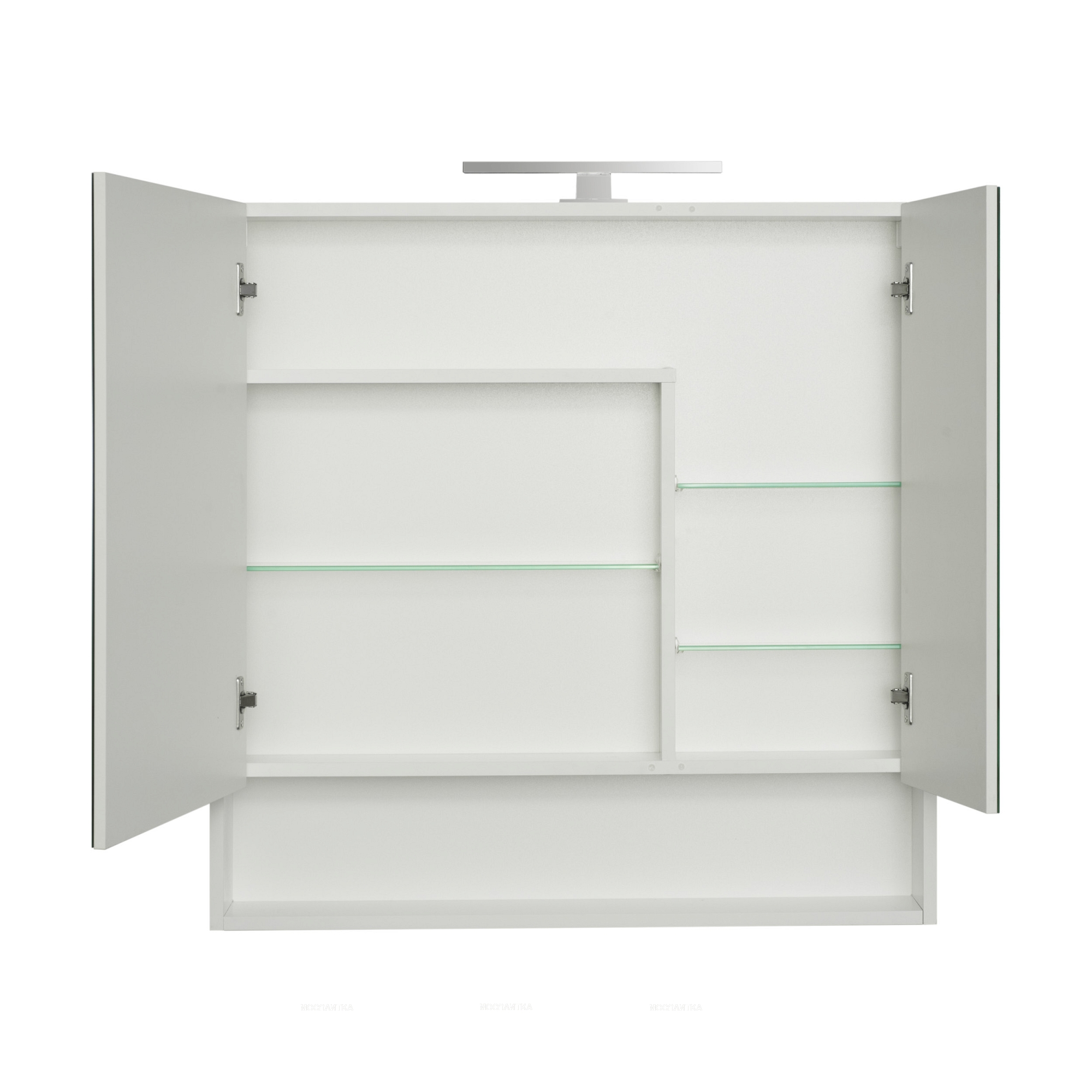 Зеркальный шкаф Aquaton Сканди 90 белый 1A252302SD010 - изображение 4