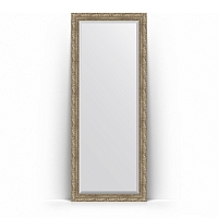 Зеркало в багетной раме Evoform Exclusive Floor BY 6113 80 x 200 см, виньетка античное серебро