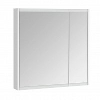 Зеркальный шкаф Aquaton Нортон 80 белый 1A249202NT0101
