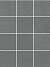 Керамическая плитка Kerama Marazzi Плитка Матрикс серый тёмный, полотно 29,8х39,8