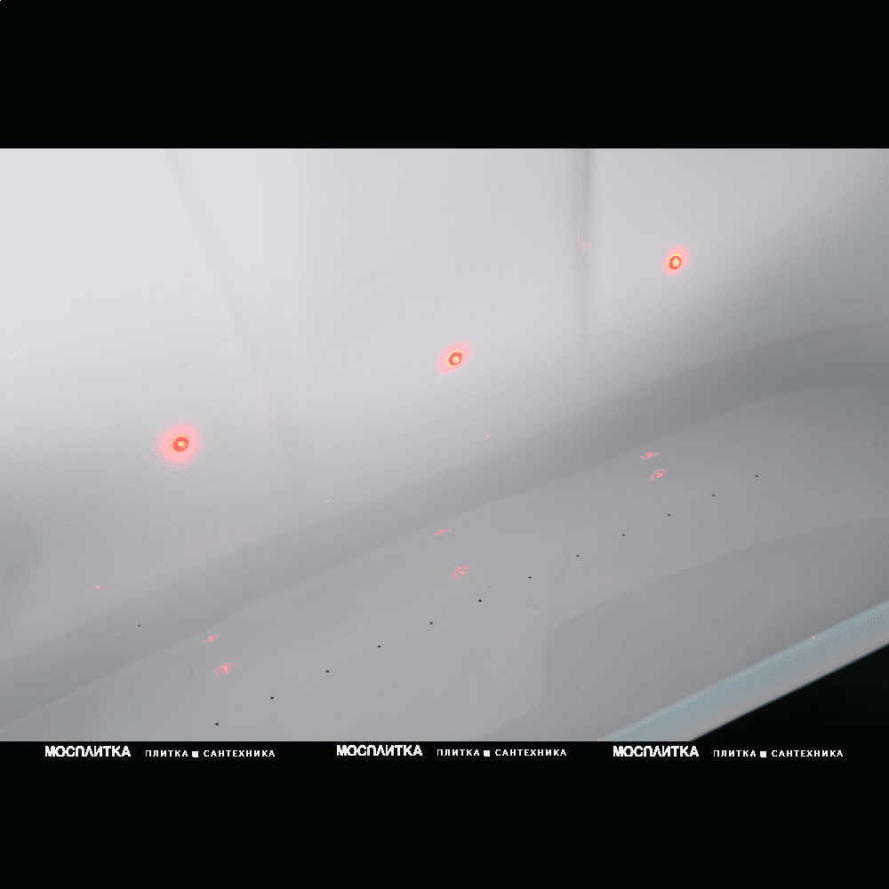 Акриловая ванна 175х75 см Orans BT-NL601 601FTSI Black с аэромассажем, черная - изображение 6