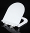 Крышка-сиденье Art&Max Ovale AM011SC для унитаза с микролифтом, белый - изображение 2