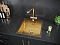 Мойка кухонная Paulmark Favor PM214551-BG брашированное золото - 3 изображение
