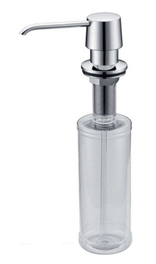 Дозатор жидкого мыла Zorg Inox ZR-20 WHITE, цвет белый - 3 изображение