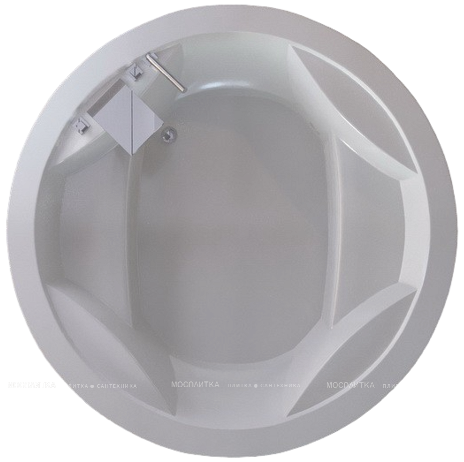 Акриловая ванна Astra-Form Аврора 186,4x186,4, белый глянец 01010038 - изображение 3
