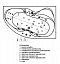 Акриловая ванна Aquatek Вега 170 см R на сборно-разборном каркасе - 6 изображение
