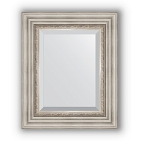 Зеркало в багетной раме Evoform Exclusive BY 1369 46 x 56 см, римское серебро