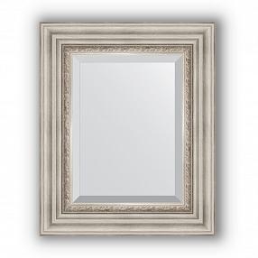 Зеркало в багетной раме Evoform Exclusive BY 1369 46 x 56 см, римское серебро
