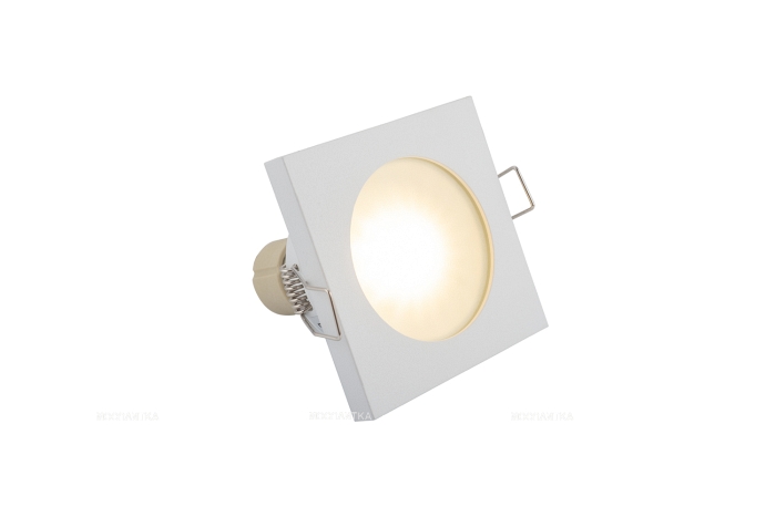 Влагозащищённый встраиваемый светильник Denkirs DK3014-WH - 3 изображение