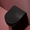 Унитаз подвесной безободковый Ceramica Nova Modena CN6063MB с крышкой сиденьем микролифт чёрный матовый - 9 изображение