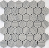 Мозаика Marmara Grey POL hex (23x40x8) 29,2x28,9