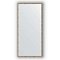 Зеркало в багетной раме Evoform Definite BY 0762 67 x 147 см, серебряный бамбук 