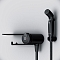 Гигиенический душ Am.Pm X-Joy F0H85A800 со смесителем, черный матовый - изображение 2