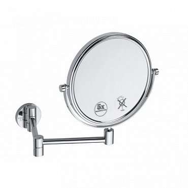 Косметическое зеркало Bemeta 112201518 23.8 x 46.5 x 25.5 см, без подсветки, хром