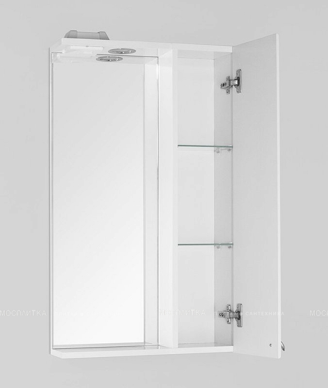 Зеркальный шкаф Style Line Канна 50/С Люкс, белый - изображение 2