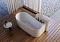 Акриловая ванна 150х75 см Abber AB9496-1.5 R белый - изображение 2