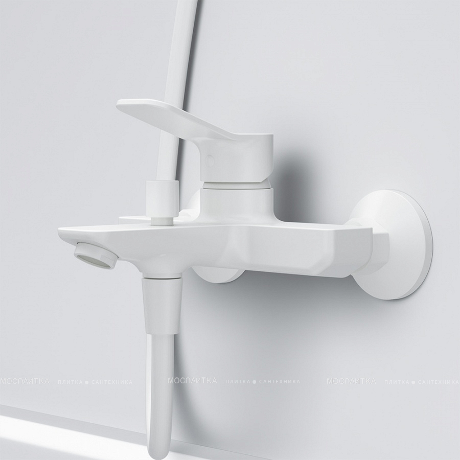 Смеситель Am.Pm X-Joy F85A10033 для ванны с душем, белый - изображение 4