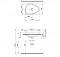 Раковина Bocchi Etna 1112-002-0125 белая матовая - 3 изображение