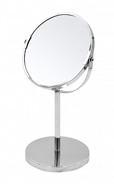 Зеркало косметическое настольное Ridder Pocahontas 1х/5х-увеличение, хром