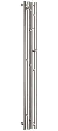 Полотенцесушитель электрический Сунержа Кантата 3.0 150х19,1 см 00-5846-1516 без покрытия