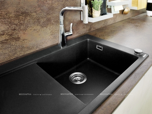 Кухонная мойка Hansgrohe S514-F450 43314170, черный графит - 2 изображение