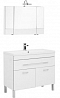 Комплект мебели для ванной Aquanet Верона 100 1 ящ 2 дв белый зеркало камерино