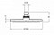 Верхний душ Jacob Delafon Brive E21755-CP d 20 см., хром - 2 изображение