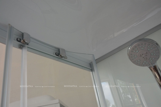 Душевая кабина Royal Bath 8120HP7-WT белое/прозрачное левая - 4 изображение