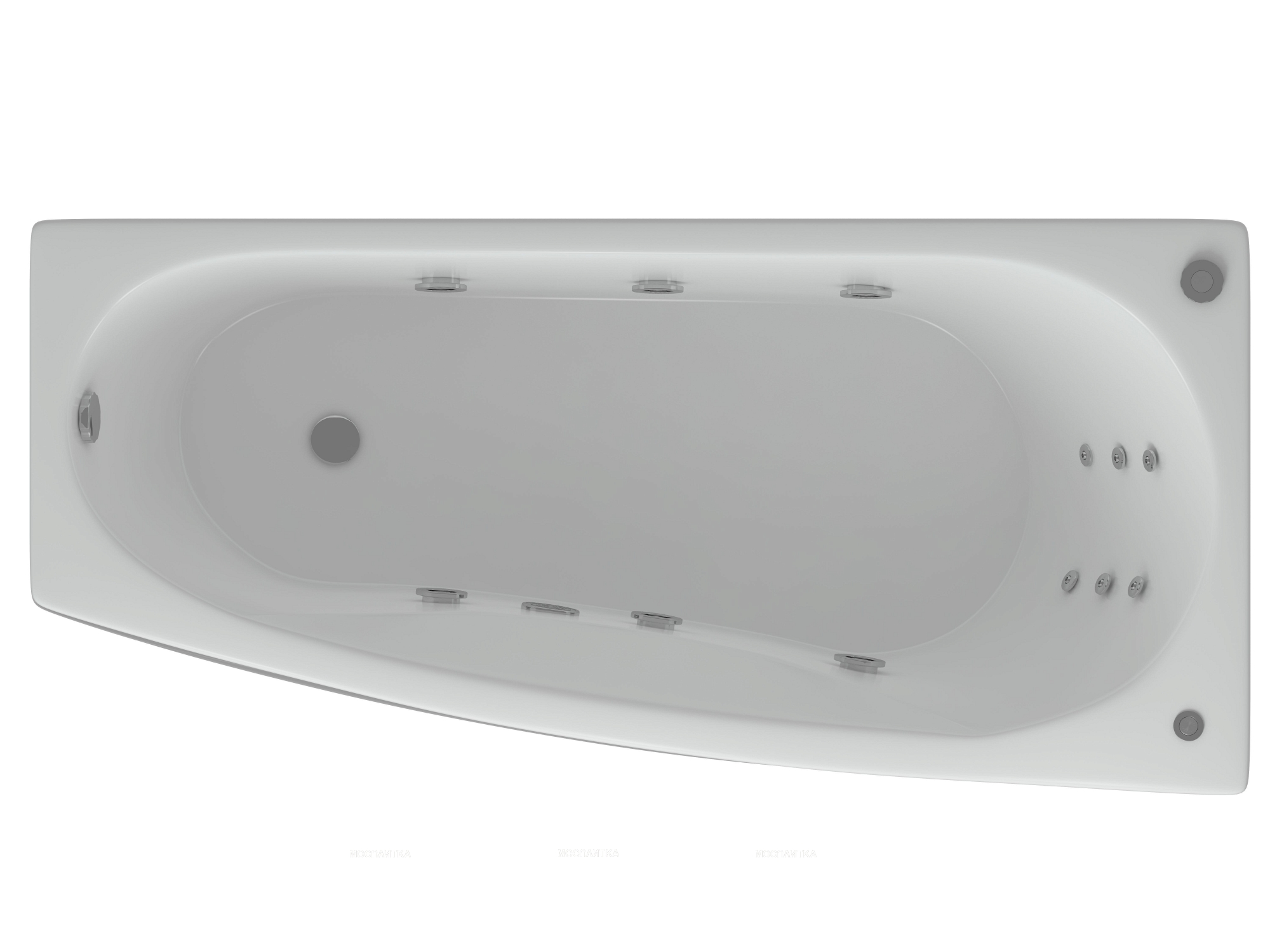 Акриловая ванна Aquatek Пандора 160 см R на сборно-разборном каркасе - изображение 2