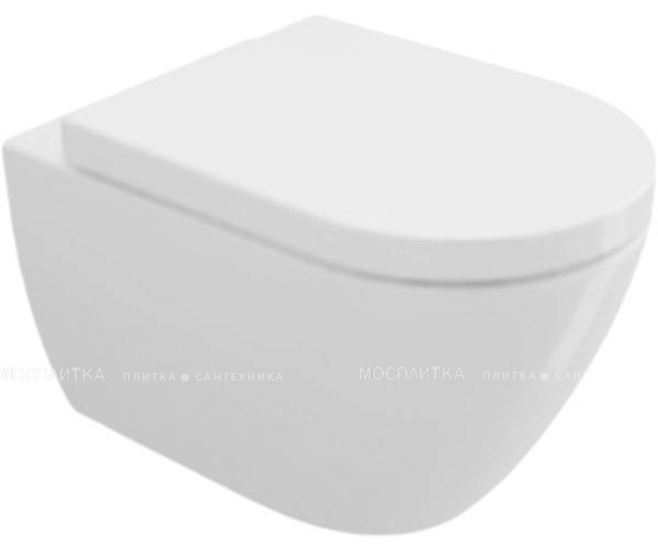 Комплект подвесной безободковый унитаз Bocchi Venezia 1295-001-0129 белый + инсталляция Am.Pm ProC I012707 - изображение 2