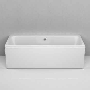 Акриловая ванна 170х70 см Am.Pm Func W84A-170-070W-A белая - 9 изображение