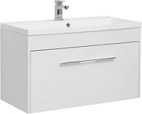 Комплект мебели для ванны Aquanet Августа 100 см 274142, белый