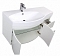 Комплект мебели для ванной Aquanet Опера 115 L 2 двери 2 ящика белый - изображение 6