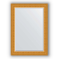 Зеркало в багетной раме Evoform Exclusive BY 1294 75 x 105 см, сусальное золото