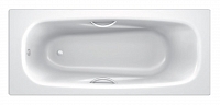 Стальная ванна BLB Universal Anatomica 150x75 с отверстиями для ручек