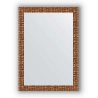 Зеркало в багетной раме Evoform Definite BY 3035 51 x 71 см, мозаика медь