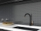 Смеситель для кухонной мойки GPD Gildo Colored MTE165-S-R матовый черный / розовое золото - изображение 10
