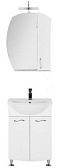 Комплект мебели для ванной Aquanet Моника 60 белый - изображение 3