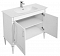 Комплект мебели для ванной Aquanet Селена 105 белый/серебро 2 двери - изображение 7