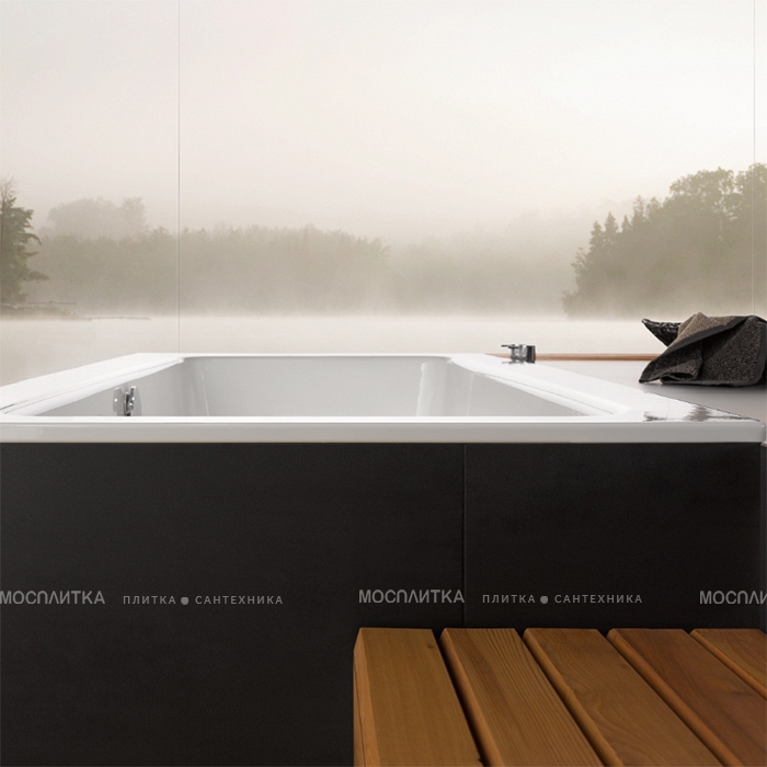 Стальная ванна Bette One, с шумоизоляцией 180х80х42 см, с покрытием BetteGlasur ® Plus , цвет белый, 3313-000 PLUS - изображение 2
