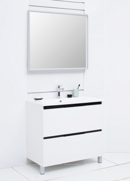 Зеркало De Aqua Алюминиум 9075 4x4 (AF501900S) - 2 изображение