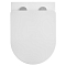 Унитаз подвесной безободковый Azario Grado AZ-0046-UQ3 с крышкой-сиденьем микролифт, белый - 5 изображение